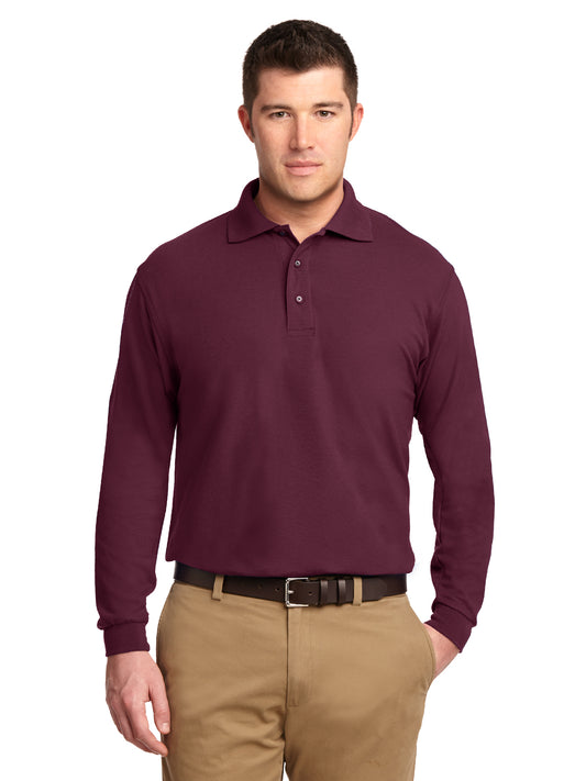 Men's Long Sleeve Polo