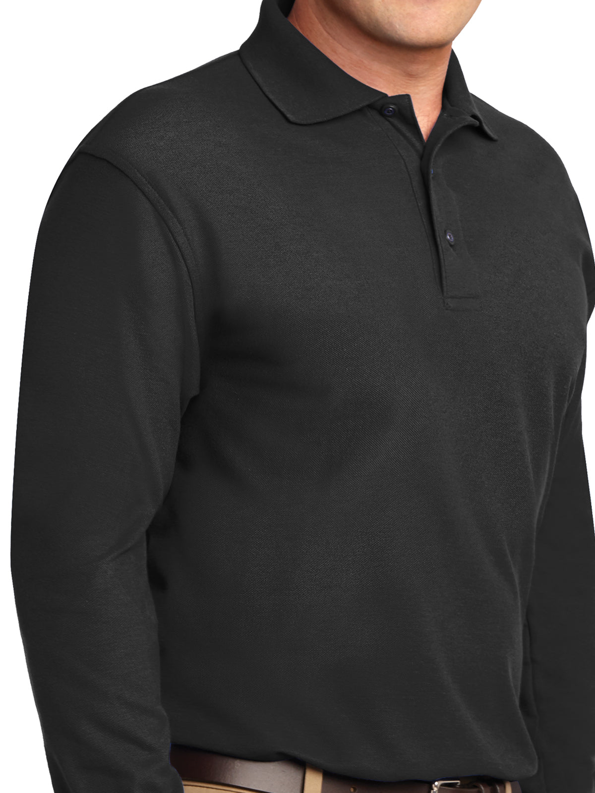 Men's Long Sleeve Polo