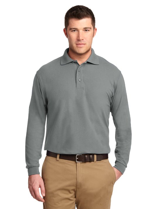 Men's Long Sleeve Polo