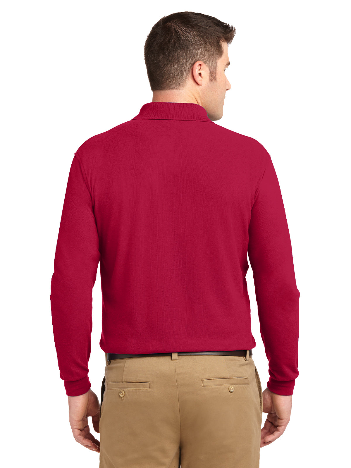 Men's Long Sleeve Polo