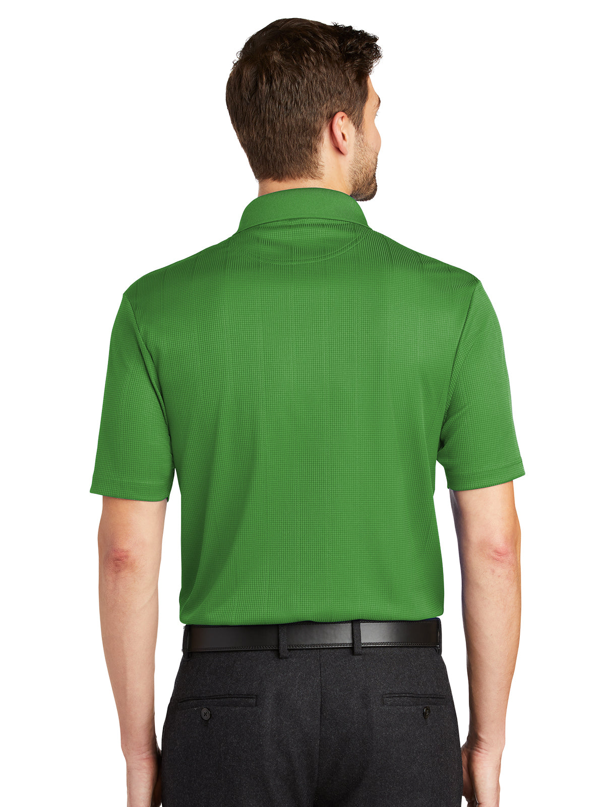 Men's Fine Jacquard Polo