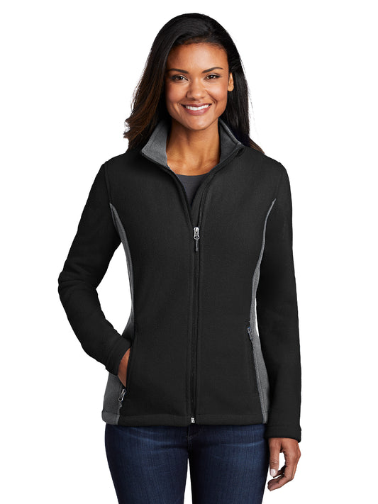 Women's Colorblock Fleece Jacket