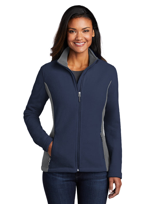 Women's Colorblock Fleece Jacket