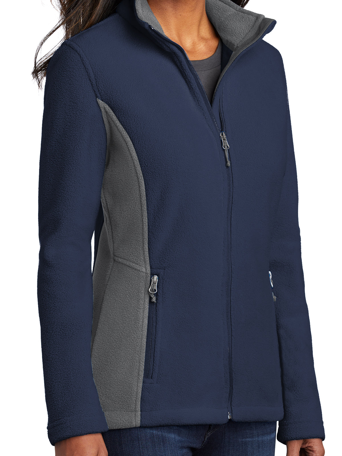 Women's Colorblock Fleece Jacket