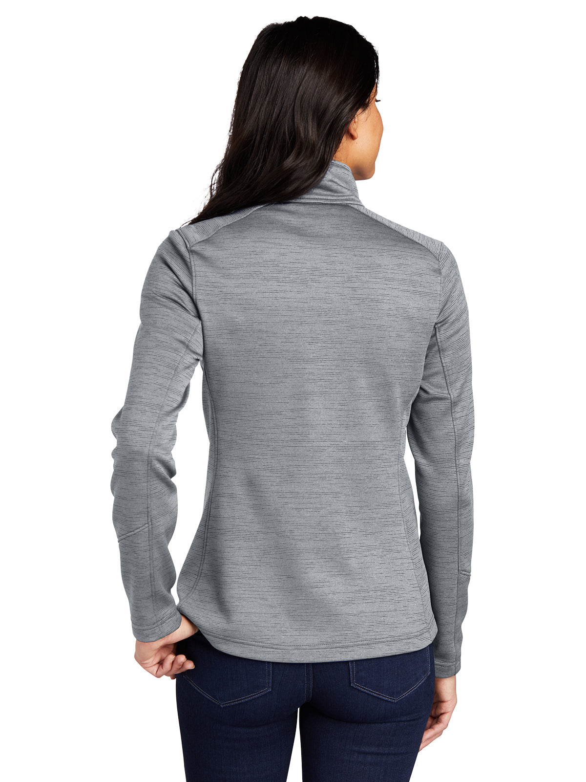 Women's Striped Fleece Jacket