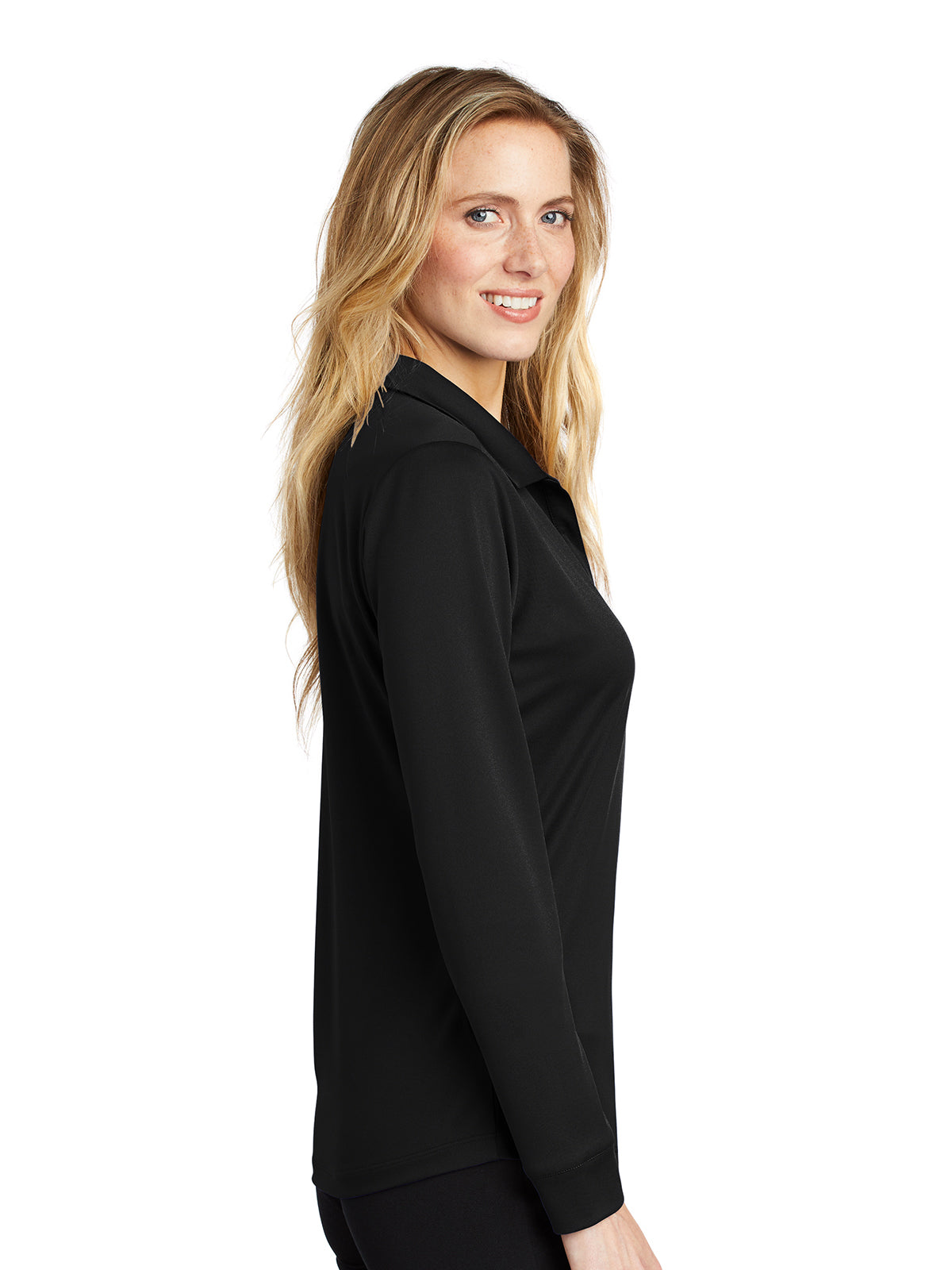 Women's Silk Touch Performance Long Sleeve Polo