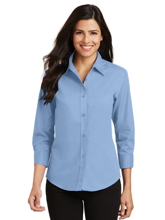 Women's Wrinkle-Resistant 3/4-Sleeve Shirt