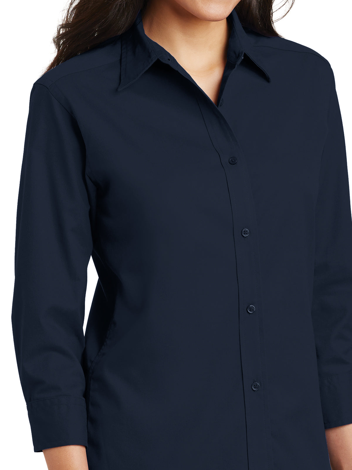 Women's Wrinkle-Resistant 3/4-Sleeve Shirt