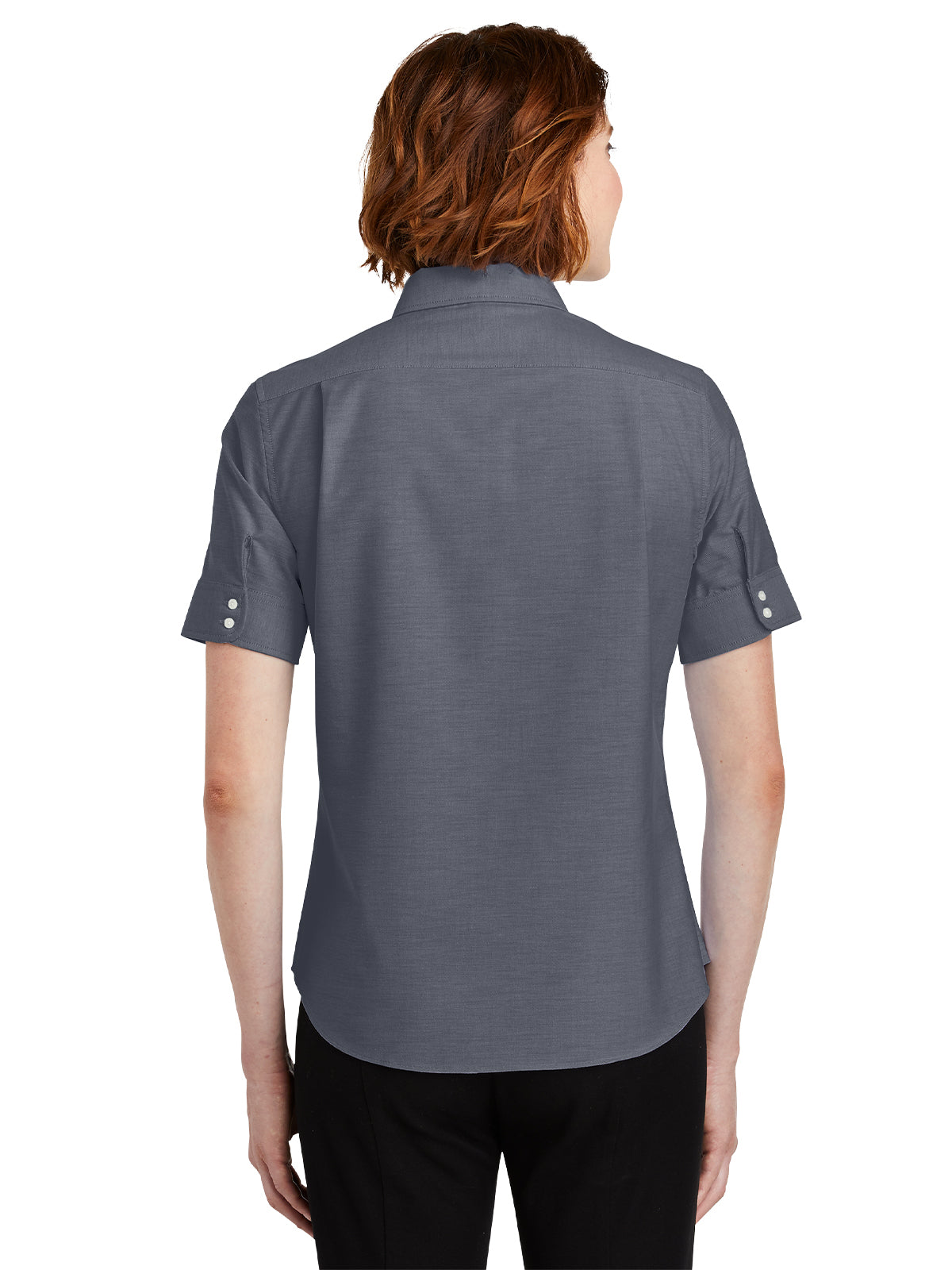 Women's Short Sleeve Oxford Shirt