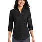 Women's 3/4 Sleeve Twill Shirt