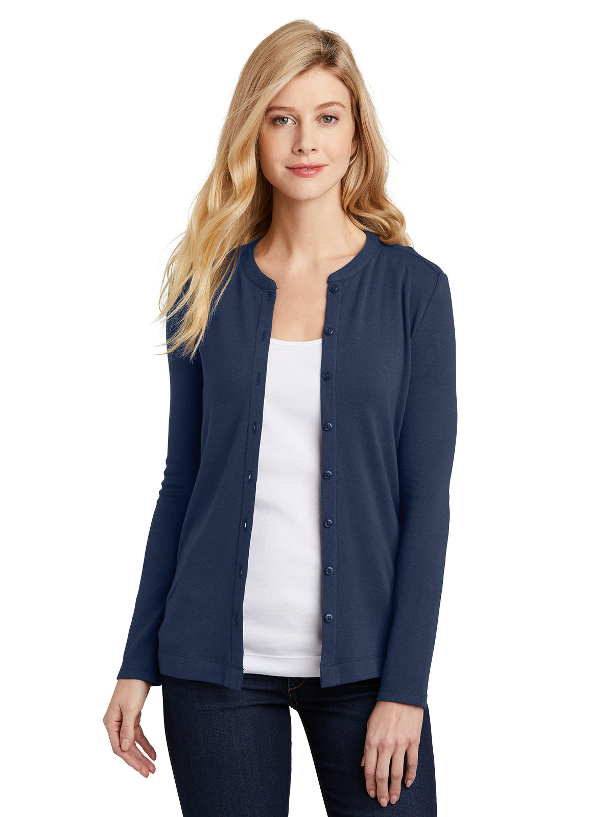 Women's Concept Stretch Button-Front Cardigan