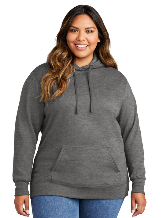 Women's 1-Pocket Pullover Hooded Sweatshirt