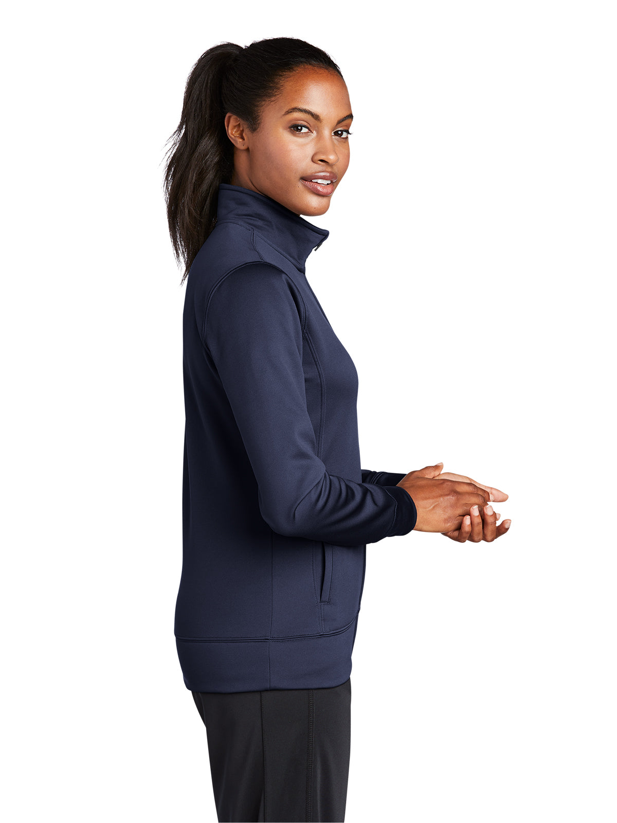 Women's Sport-Wick Fleece Full-Zip Jacket