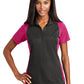 Women's Pocketless Colorblock Polo Shirt