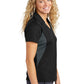 Women's Pocketless Side Blocked Polo Shirt