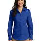 Women's Long Sleeve Poplin Shirt