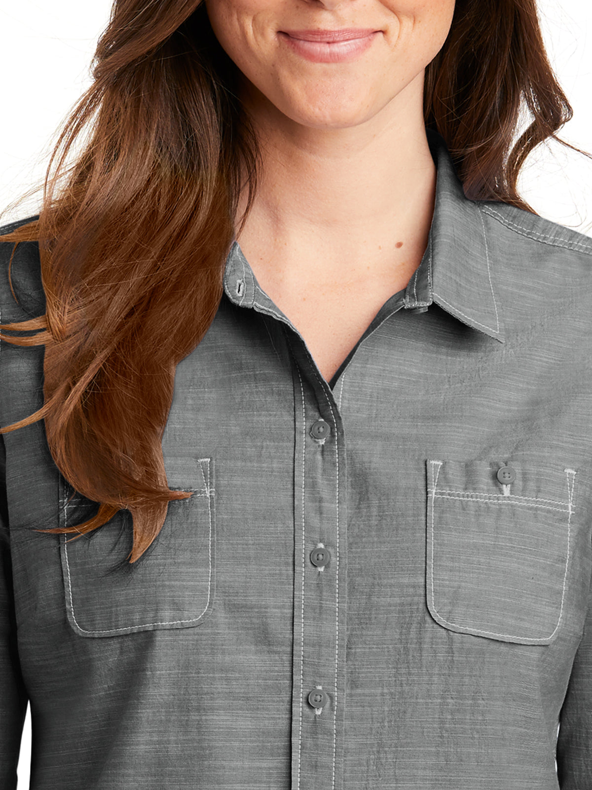 Women's Slub Chambray Shirt