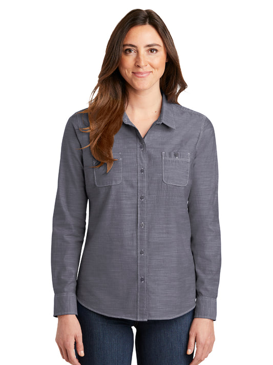 Women's Slub Chambray Shirt