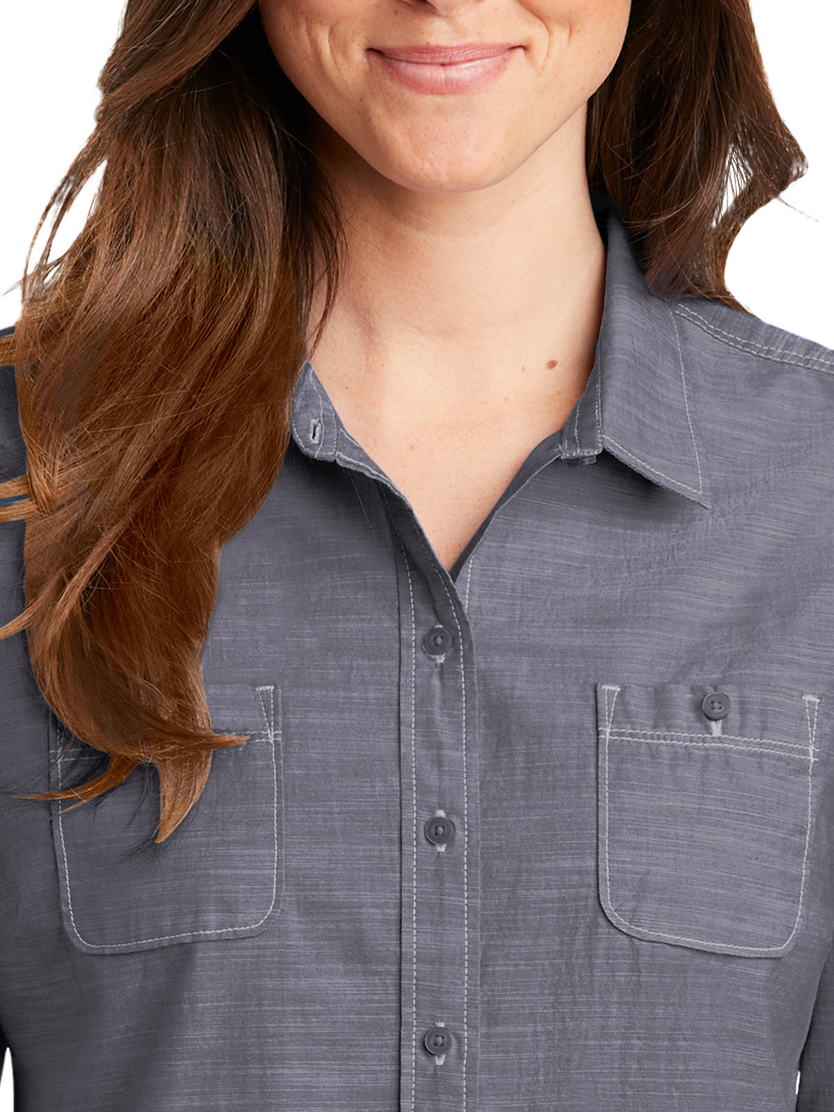 Women's Slub Chambray Shirt