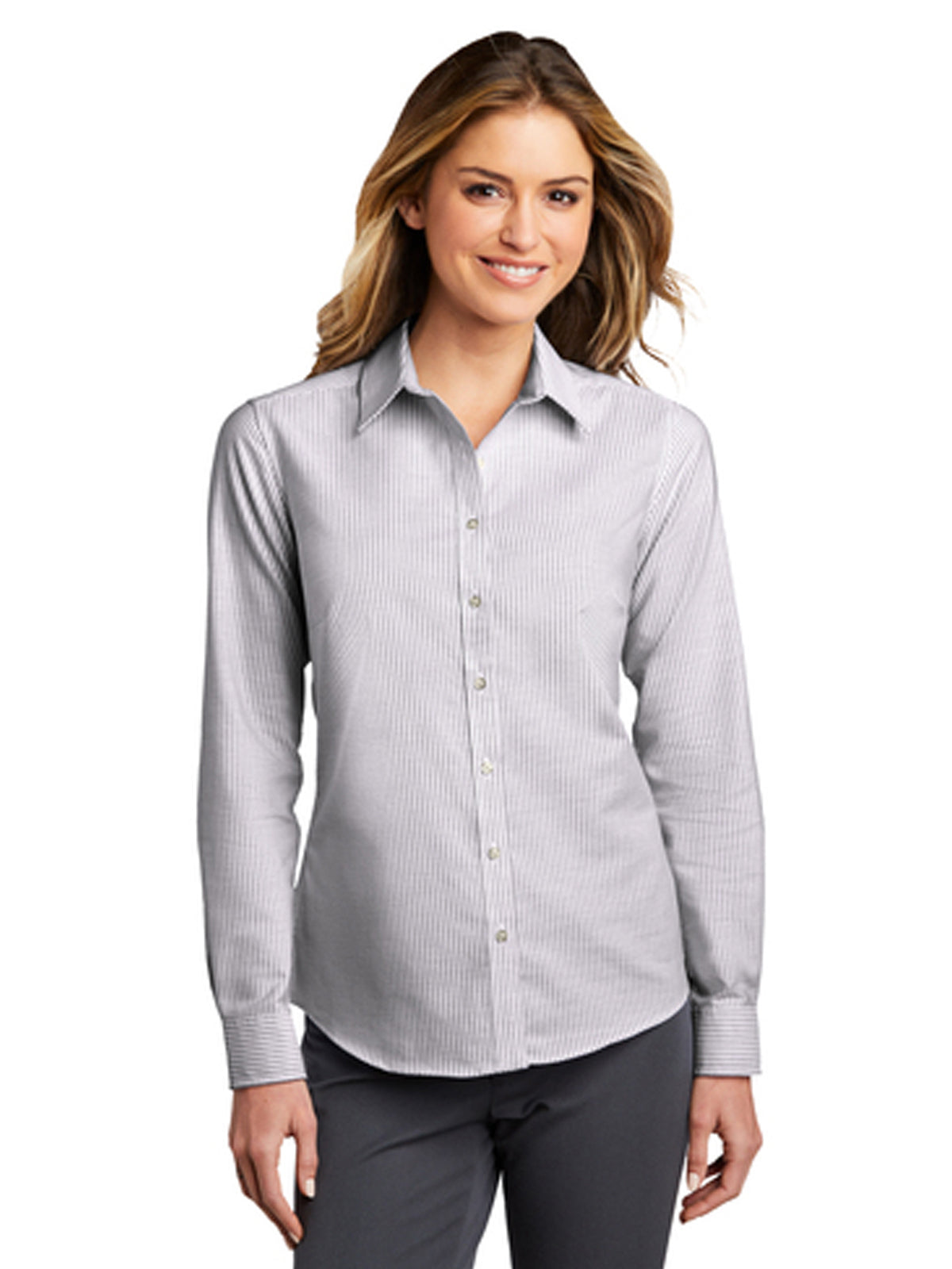 Women's SuperPro Oxford Stripe Shirt