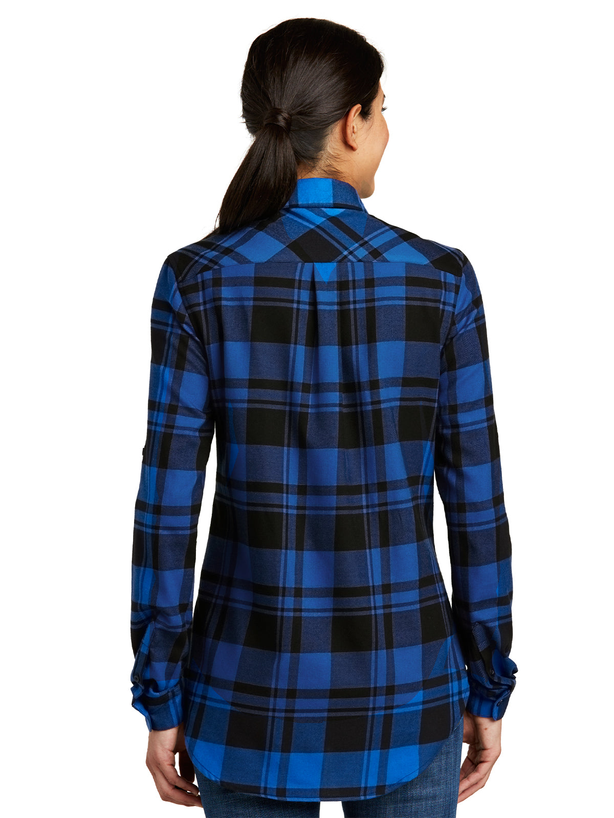 Women's Plaid Flannel Shirt