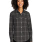 Women's Long Sleeve Plaid Shirt