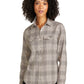 Women's Long Sleeve Plaid Shirt