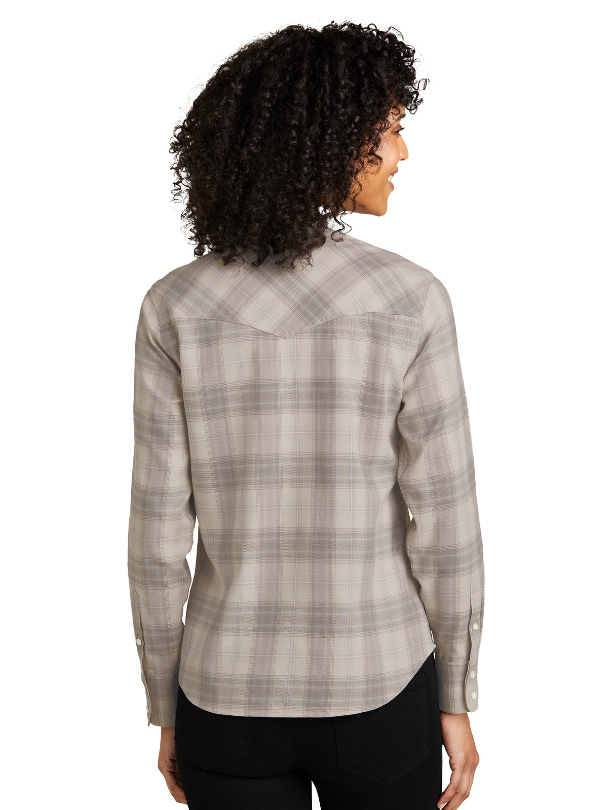 Women's Long Sleeve Plaid Shirt