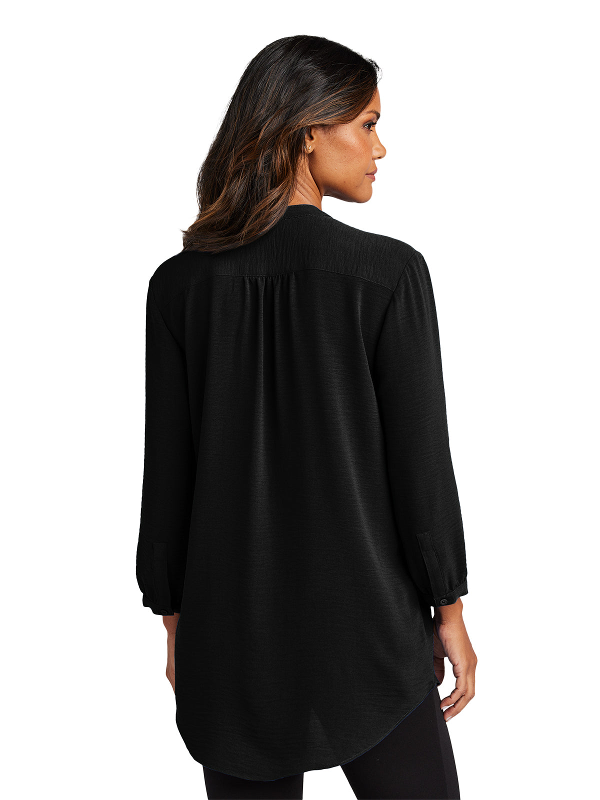 Women's Pocketless 3/4-Sleeve Tunic Top