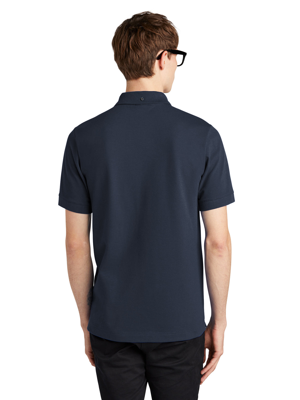 Men's Stretch Heavyweight Pique Polo