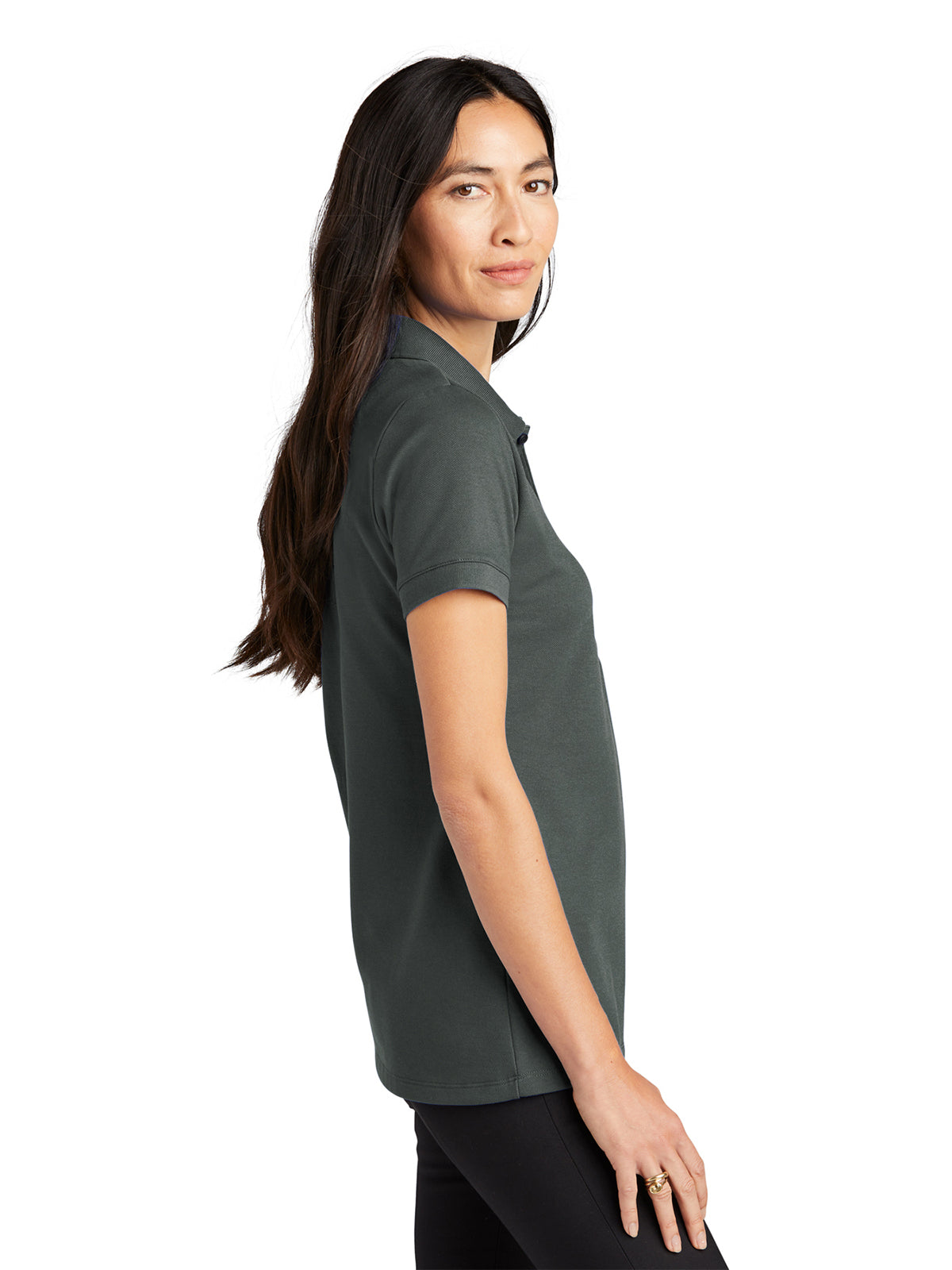 Women's Stretch Heavyweight Pique Polo