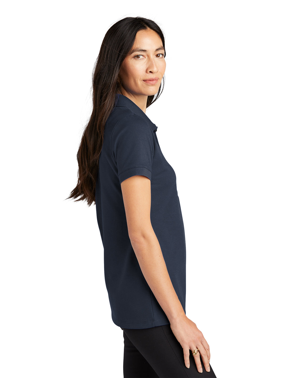 Women's Stretch Heavyweight Pique Polo