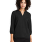 Women's Pocketless 3/4-Sleeve Blouse Top