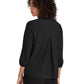 Women's Pocketless 3/4-Sleeve Blouse Top