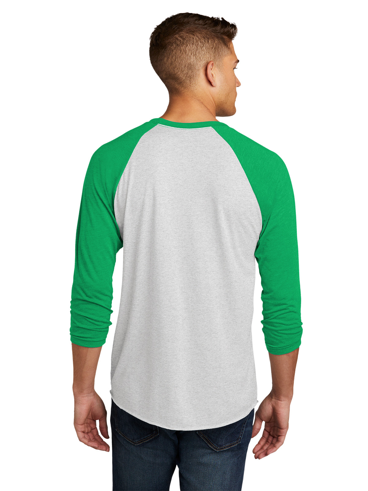 Unisex 3/4 Sleeve Raglan Tee