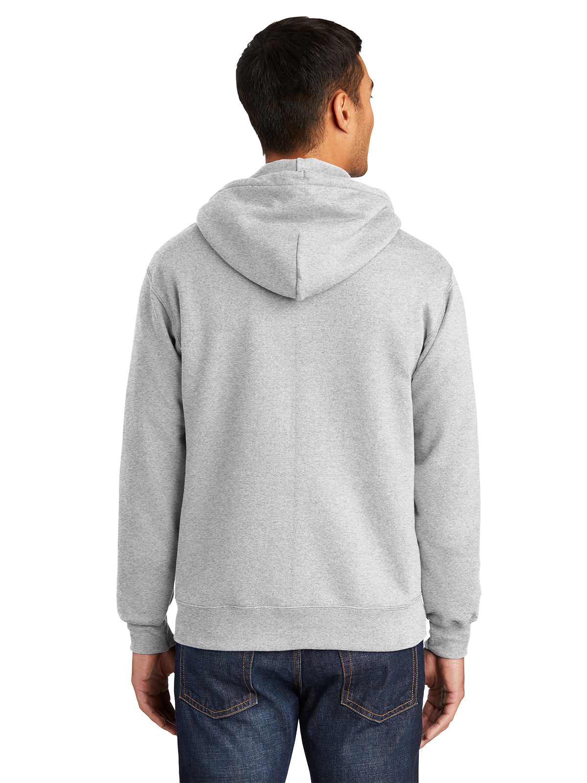 Men's Essential Fleece Full-Zip Hooded Sweatshirt