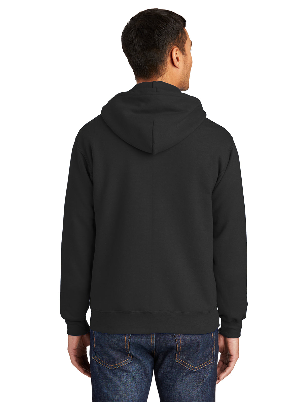 Men's Essential Fleece Full-Zip Hooded Sweatshirt