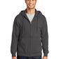 Men's Essential Fleece Full-Zip Hooded Sweatshirt