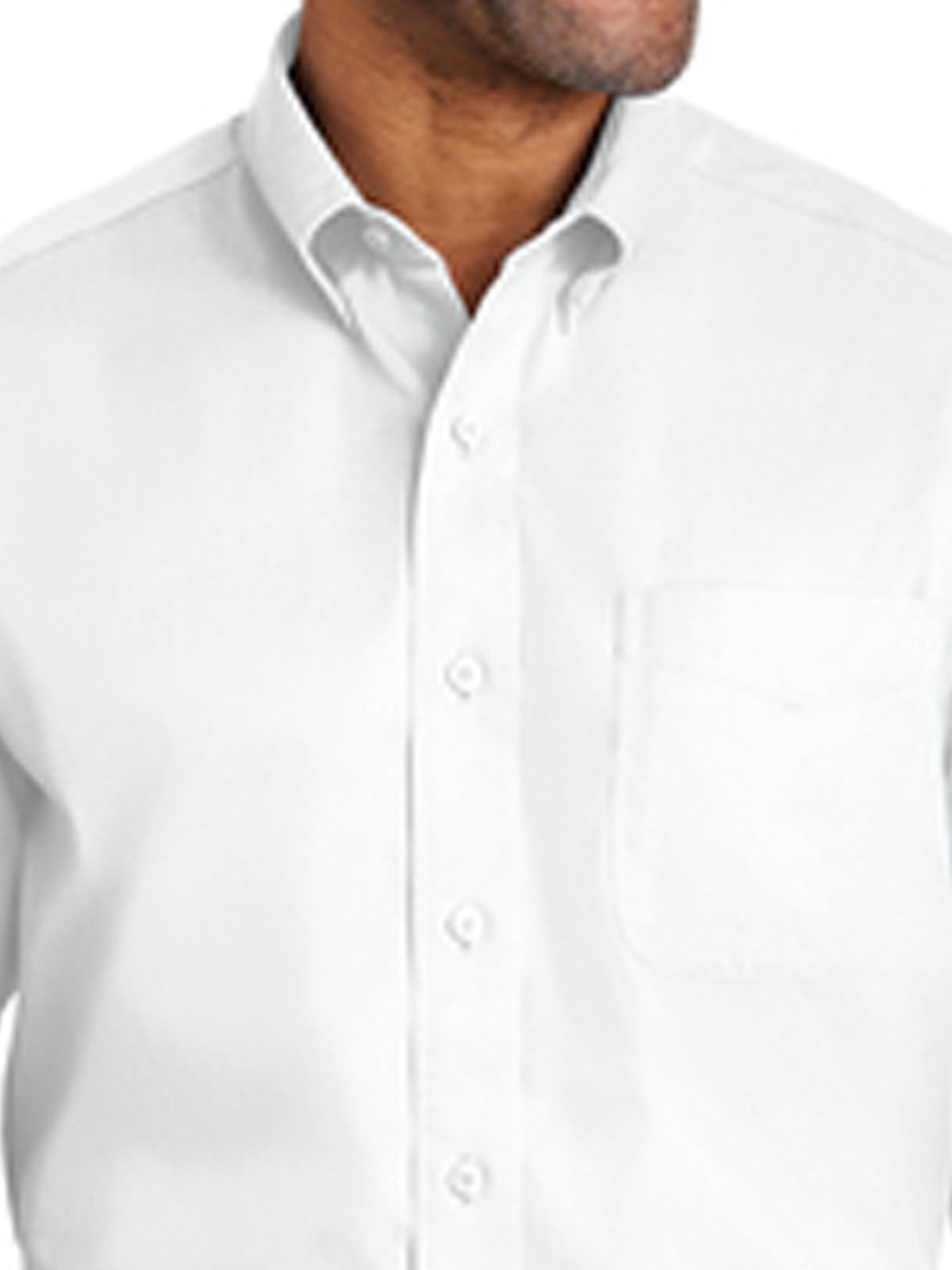 Men's Dobby Non-Iron Button-Down Shirt