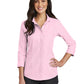 Women's 3/4 Sleeve Button Up Shirt