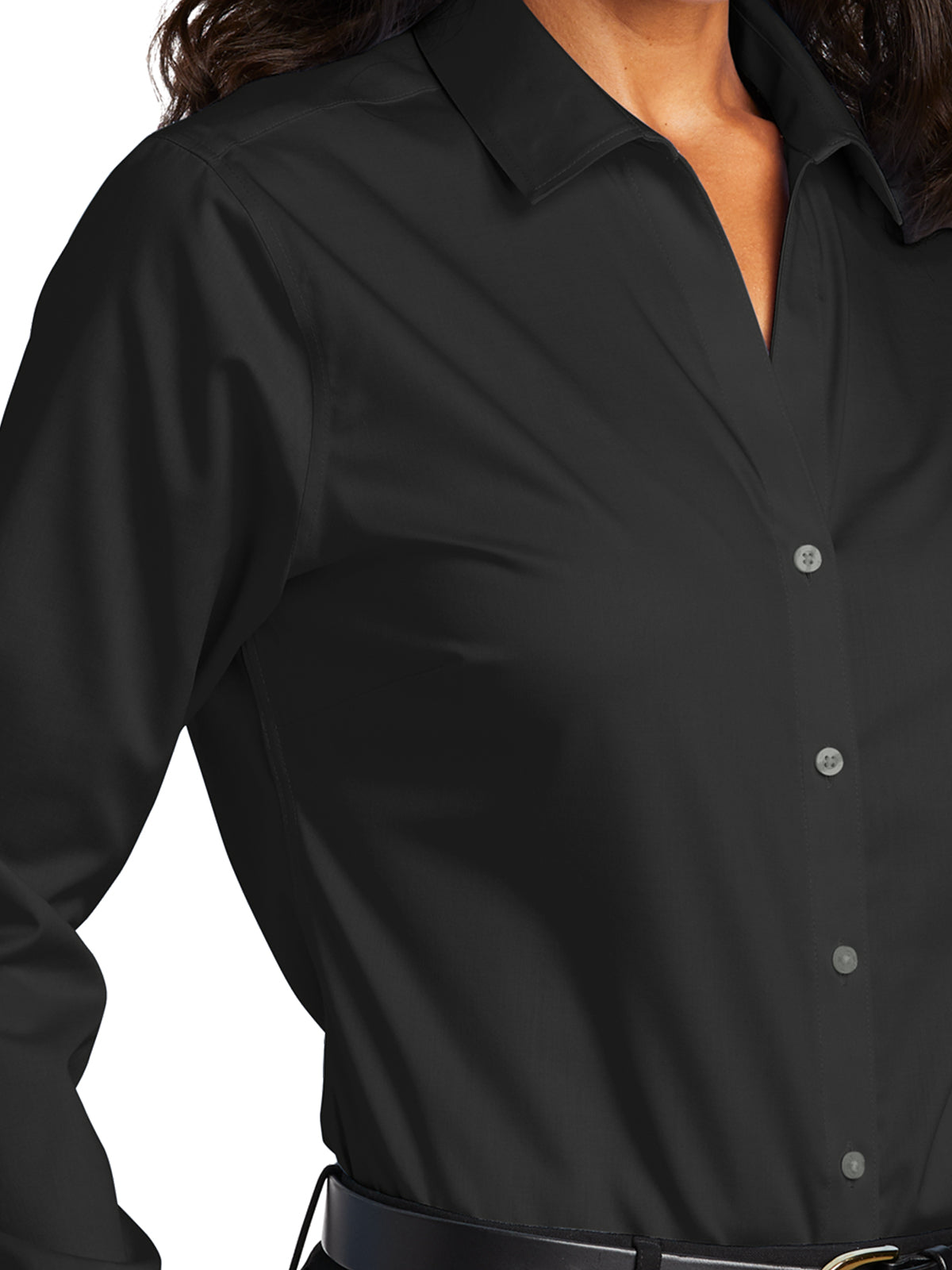 Women's Button Up Twill Shirt