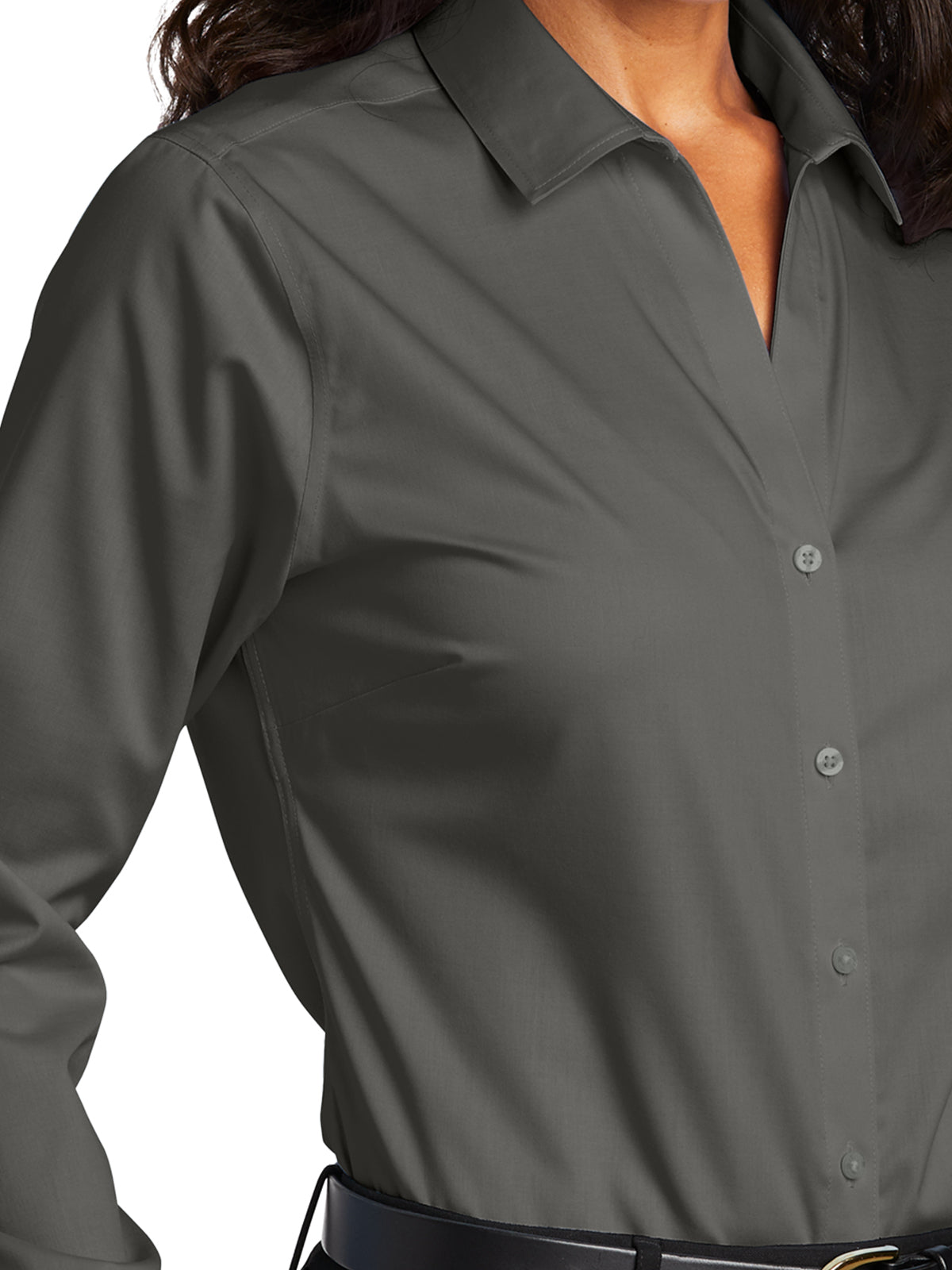 Women's Button Up Twill Shirt