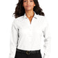 Women's Button Up Twill Shirt