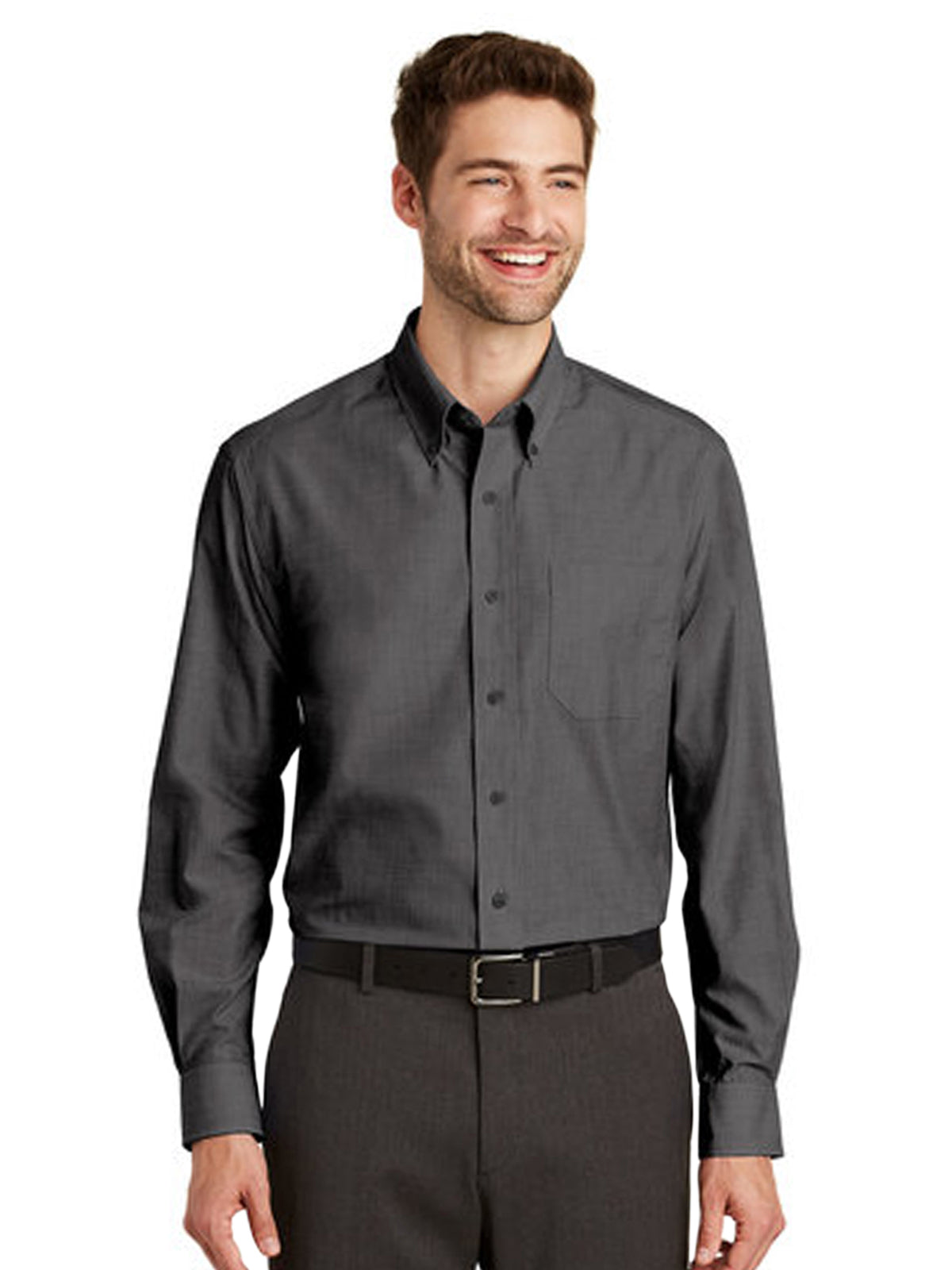 Men's Crosshatch Easy Care Shirt