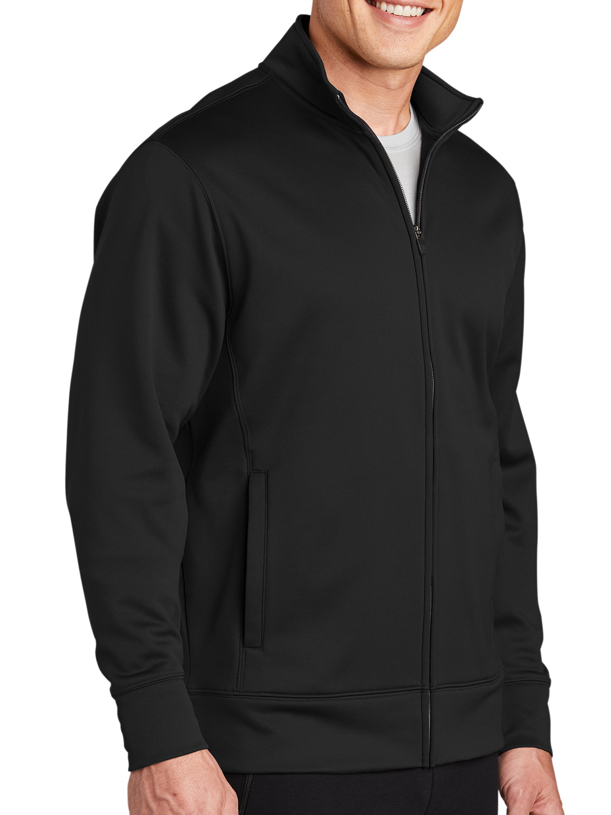 Men's Sport-Wick Fleece Full-Zip Jacket