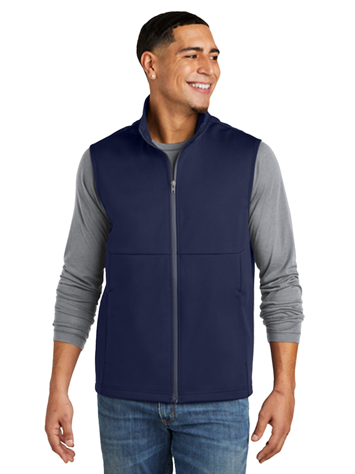 Men's 2-Pocket Soft Shell Vest