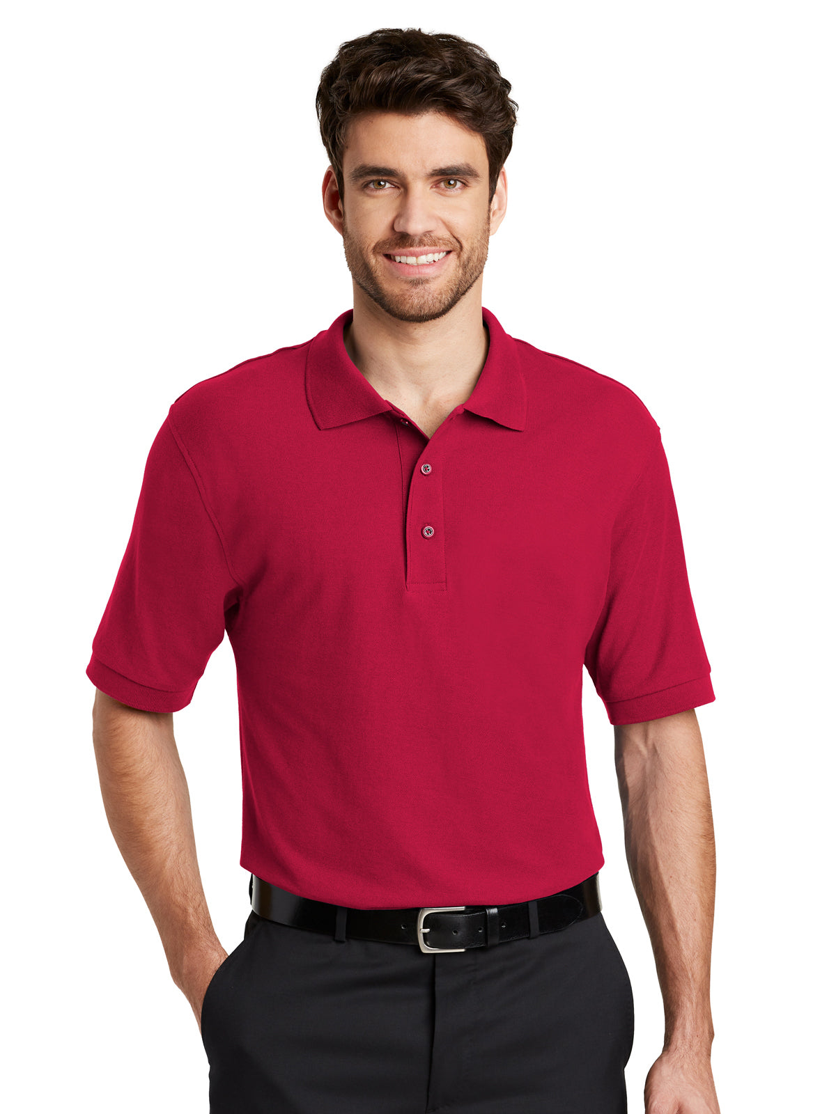 Men's Tall Silk Touch Polo Shirt