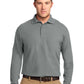 Men's Tall Silk Touch Long Sleeve Polo Shirt