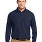 Men's Tall Silk Touch Long Sleeve Polo Shirt