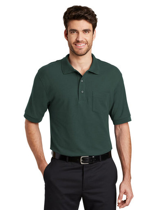 Men's Tall Silk Touch™ Polo with Pocket